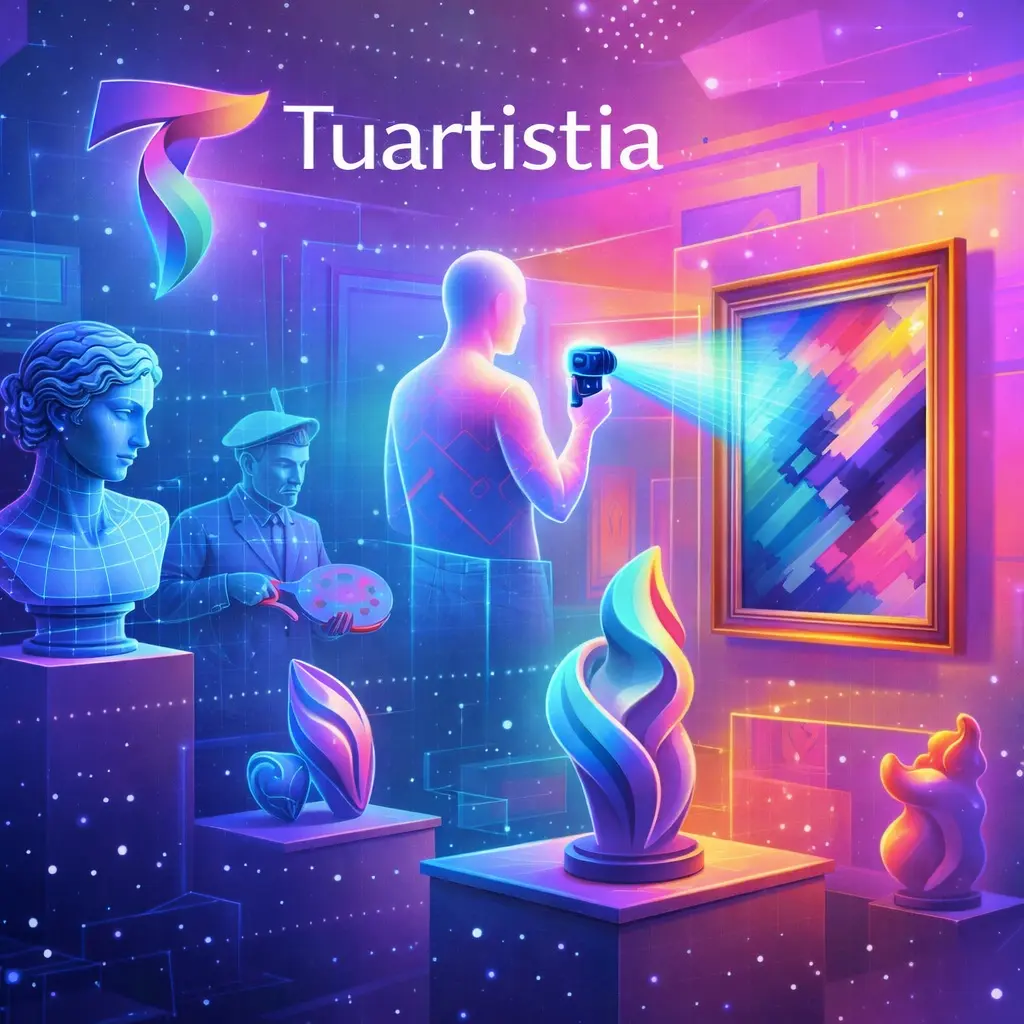 Arte visualizado en un espacio real mediante Tuartistia